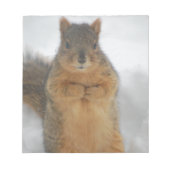 Eichhörnchen-Liebe Notizblock (Vorderseite)