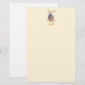 Eichhörnchen-Liebhaber Briefpapier (Vorne/Hinten)