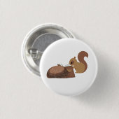 Eichhörnchen liest button (Vorne & Hinten)