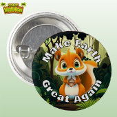 Eichhörnchen machen Erde wieder großartig für Umwe Button