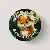 Eichhörnchen machen Erde wieder großartig für Umwe Button (Vorderseite)