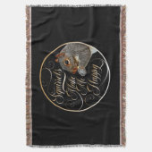 Eichhörnchen machen mich glücklich - Eichhörnchenl Decke (Vorderseite Vertikal)