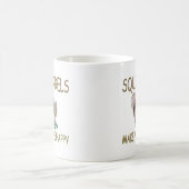 Eichhörnchen machen mich glücklich kaffeetasse (Mittel)