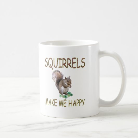 Eichhörnchen machen mich glücklich kaffeetasse (Rechts)