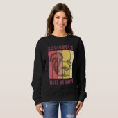 Eichhörnchen machen mich glücklich Lustiger Eichhö Sweatshirt (Vorne ganz)