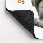EICHHÖRNCHEN MACHEN MICH GLÜCKLICH MOUSEPAD (Ecke)