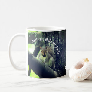 Eichhörnchen machen mich zum Personalisierten Läch Kaffeetasse