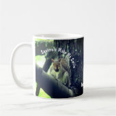 Eichhörnchen machen mich zum Personalisierten Läch Kaffeetasse (Links)