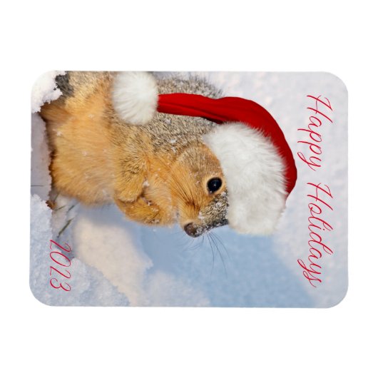 Eichhörnchen Magnet (Horizontal)