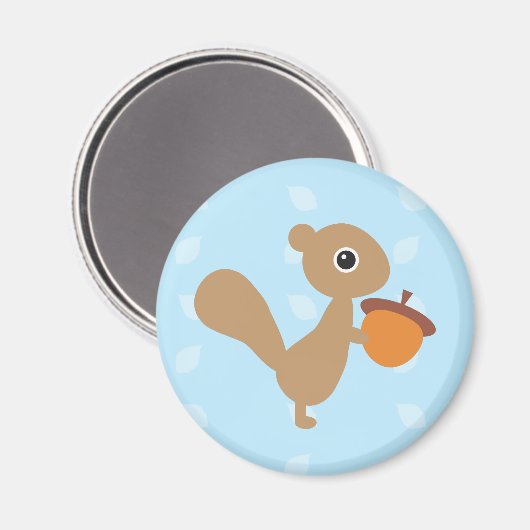 Eichhörnchen! Magnet (Vorderseite/Rückseite)