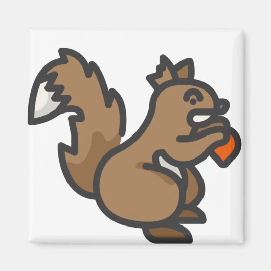 Eichhörnchen Magnet (Vorne)