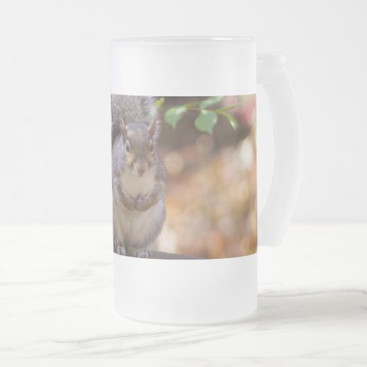 Eichhörnchen-Mattierte Tasse (VorderseiteRechts)