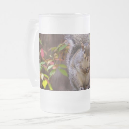Eichhörnchen-Mattierte Tasse (Vorderseite Links)