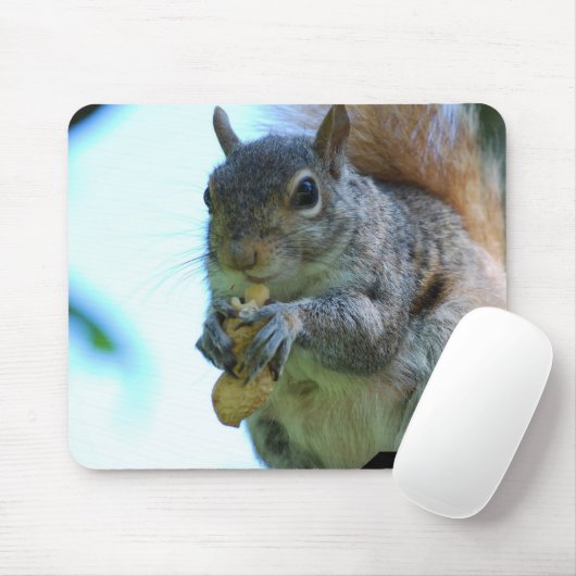 Eichhörnchen-Mausunterlage Mousepad (Mit Mouse)