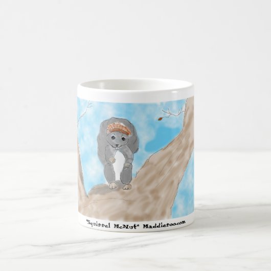 "Eichhörnchen McNut" 11 Unze-Tasse Kaffeetasse (Mittel)