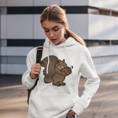 Eichhörnchen mit Acorn Hoodie