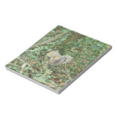 Eichhörnchen mit Acorn Notepad Notizblock (Rotiert)
