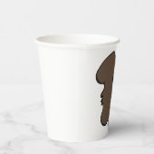 Eichhörnchen mit Acorn Pappbecher (Rechts)