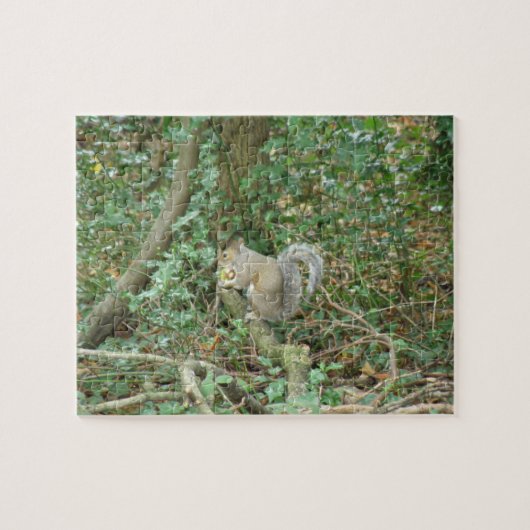 Eichhörnchen mit Acorn Puzzle (Horizontal)