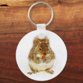 Eichhörnchen mit Acorn Schlüsselanhänger (Vorderseite)