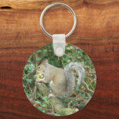 Eichhörnchen mit Acorn-Schlüsselanhänger Schlüsselanhänger (Vorderseite)