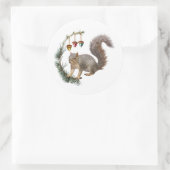 Eichhörnchen mit Acorn Swag Stickers (Tasche)