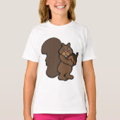 Eichhörnchen mit Acorn T-Shirt (Vorderseite)