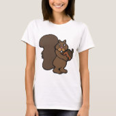 Eichhörnchen mit Acorn T-Shirt (Vorderseite)