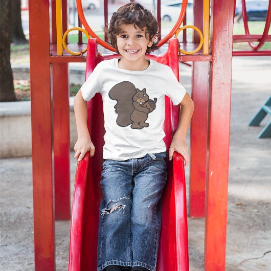 Eichhörnchen mit Acorn T-Shirt