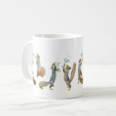 Eichhörnchen mit Cocktails-Tasse Kaffeetasse (Vorderseite Links)