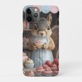 Eichhörnchen mit Cupcake Case-Mate iPhone Hülle (Rückseite)