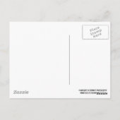 Eichhörnchen mit Daisy Happy Birthday Postcard Postkarte (Rückseite)