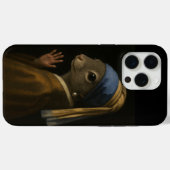 Eichhörnchen mit der Perlenohrring  Case-Mate iPhone Hülle (Rückseite (Horizontal))