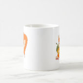 Eichhörnchen mit Eichel Kaffeetasse (Mittel)