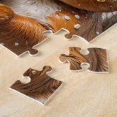 Eichhörnchen mit Erdbeerkuchen Puzzle (Seite)