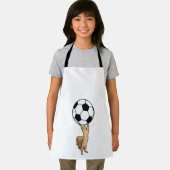 Eichhörnchen mit Fußball Schürze (Insitu)