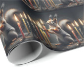 Eichhörnchen mit Geburtstagskandalen Geschenkpapier (Rolleneckpunkt)