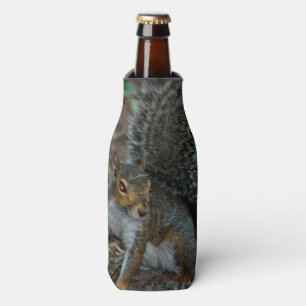 Eichhörnchen mit glühenden Augen Flaschenkühler