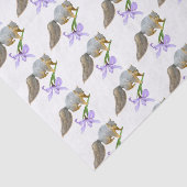 Eichhörnchen mit Iris-Gewebpapier Seidenpapier (Ausschnitt)