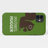 Eichhörnchen mit kundenspezifischem Text Case-Mate iPhone Hülle (Rückseite (Horizontal))