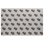 Eichhörnchen mit Nuss-Muster Stoff (Fat Quarter (45,7 x 55,9 cm))