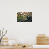 Eichhörnchen mit Nuss Poster (Küche)