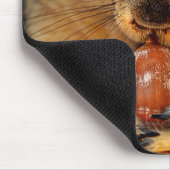 Eichhörnchen mit Nut 2 Mousepad (Ecke)