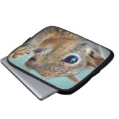 Eichhörnchen mit Nut 2 Nah Laptopschutzhülle (Vorne Knopf)