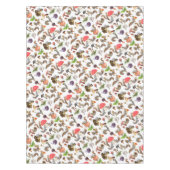 Eichhörnchen mit Pilztabletten Tischdecke (Vorderseite)