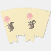 Eichhörnchen mit Pink Balloon Popcorn Geschenkschachtel (Ungeklappt)
