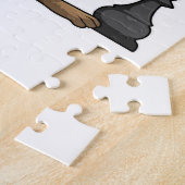 Eichhörnchen mit Schachstück Bishop Puzzle (Seite)