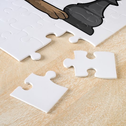 Eichhörnchen mit Schachstück Bishop Puzzle (Seite)