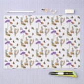 Eichhörnchen mit Schmetterlingsgewebe Seidenpapier (Handwerk)