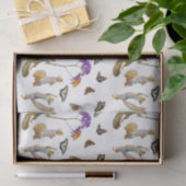 Eichhörnchen mit Schmetterlingsgewebe Seidenpapier (Geschenk)